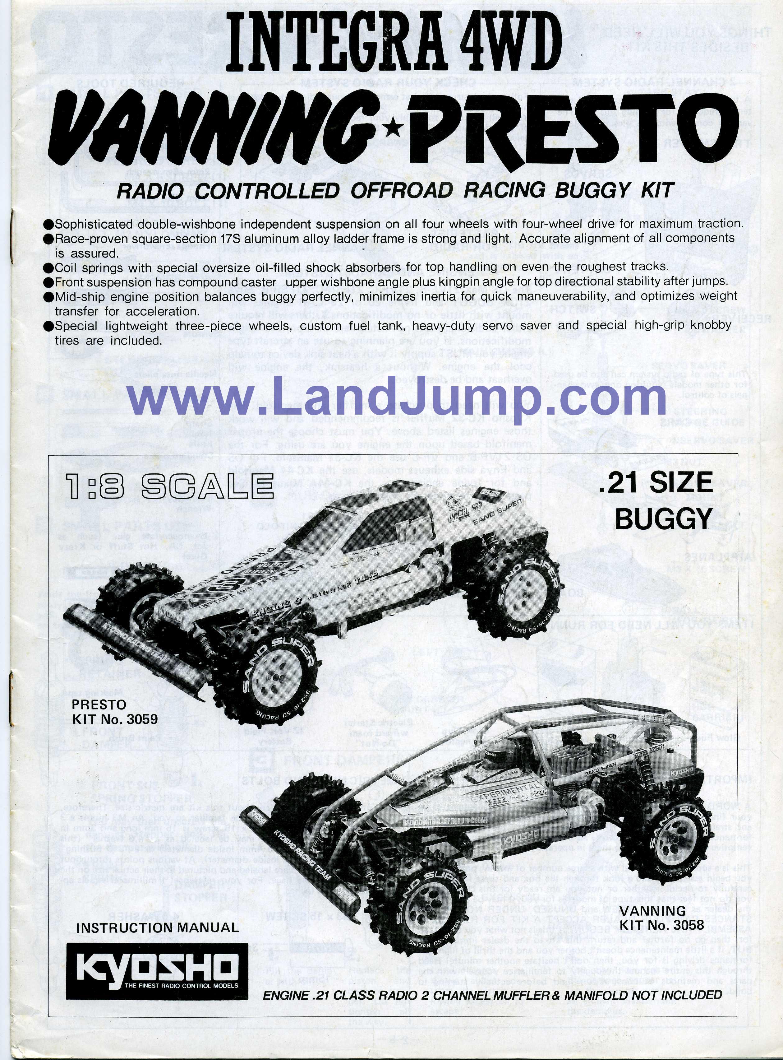 RC Manual Download Page tamiya.com